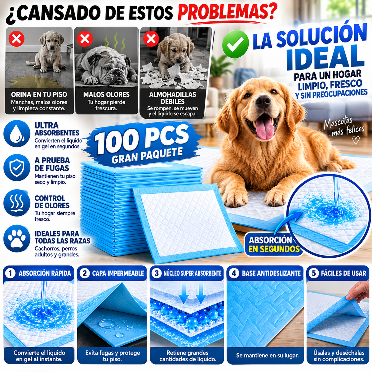 Productos de ejemplo de Animales y productos para mascotas